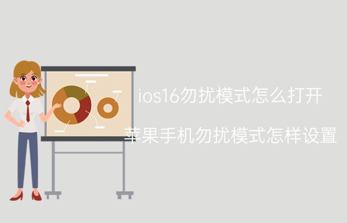 ios16勿扰模式怎么打开 苹果手机勿扰模式怎样设置？